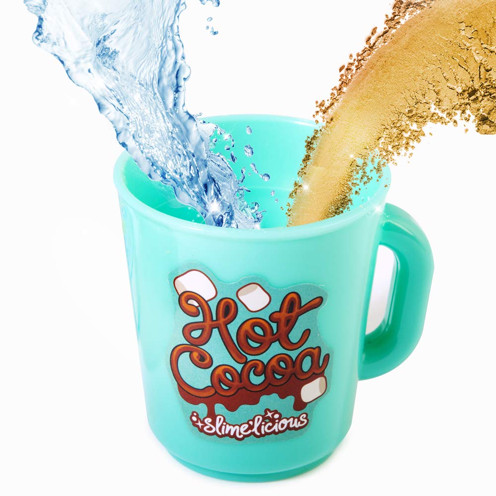 So Slime DIY Slimelicious Shaker kit with colorful slime powder, decorations, and shaker for creating scented slime treats for kids.