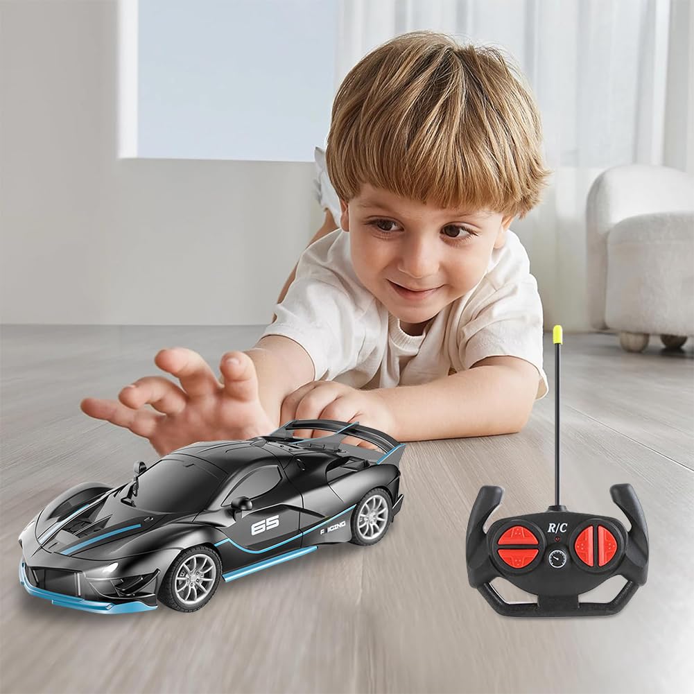 HATFRYF Remote Control Drift Cars, Black Remote Control Vehicle, Cool RC Drift Race Cars, Kids RC Drift Car, Model Toy for Boys - Driftable, Gifts for Kids Boys, 22 × 10 × 7 CM