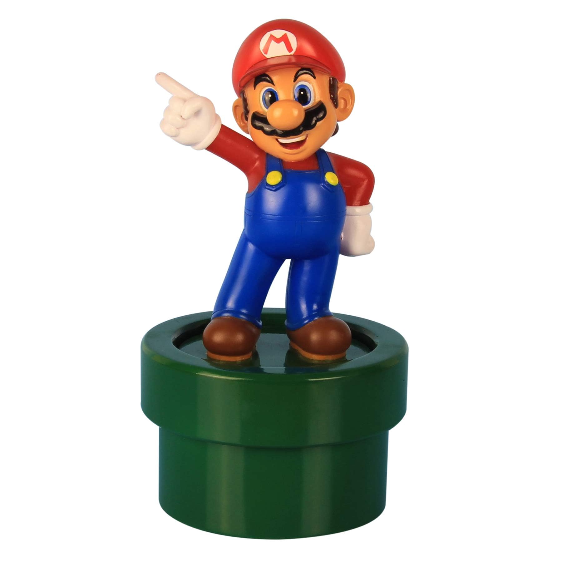 Super Mario figure light by Paladone, official Nintendo merchandise, featuring Mario for home or office decor, battery-powered.