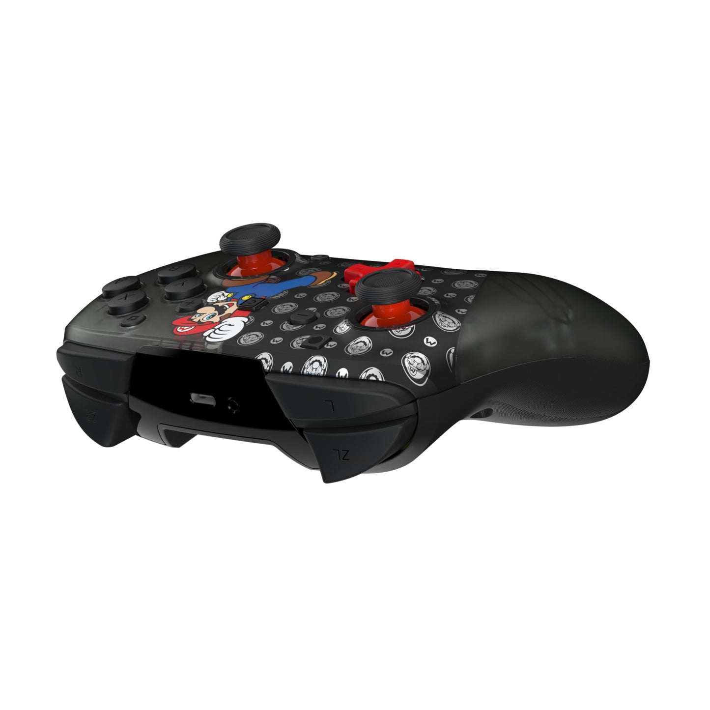 Turtle Beach Rematch Wireless Controller for Nintendo Switch featuring Super Mario Jump design and official licensing.