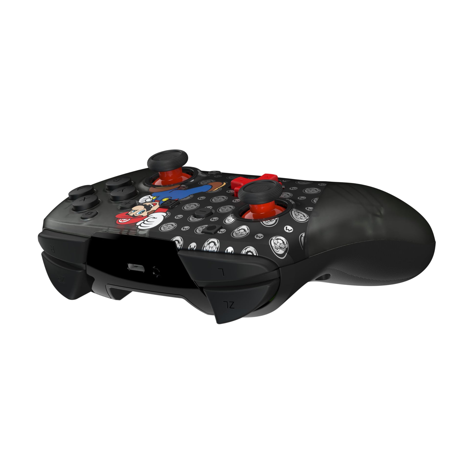 Turtle Beach Rematch Wireless Controller for Nintendo Switch featuring Super Mario Jump design and official licensing.