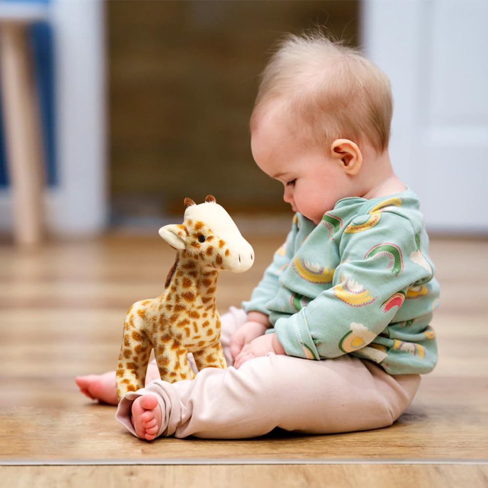 Spiritzohic Giraffe Plush Doll, Kids Cartoon Cuddly Plush,Soft Giraffe Toy,Cute Stuffed Animal Doll,Kawaii Fluffy Soft Toy, for Boys and Girls