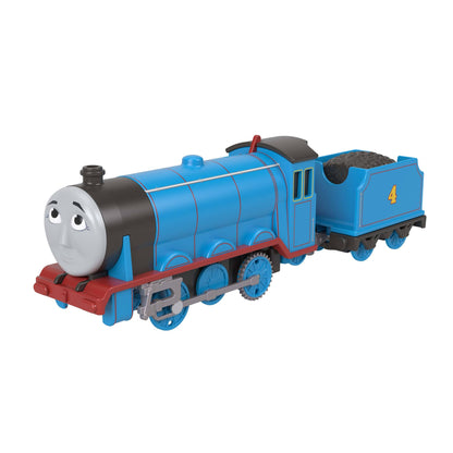 Thomas & Friends Motorized Toy Train, Classic Gordon Battery-Powered Engine & Cargo Car, Storytelling Play for Preschoolers, JGF96