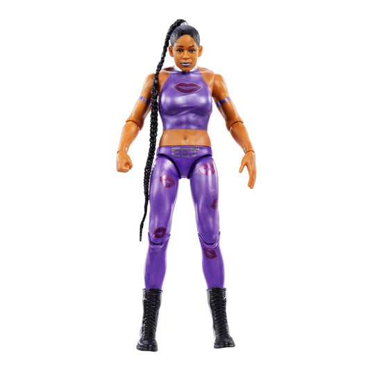 WWE Action Figure Bianca Belair WrestleMania Basics, Posable 6-inch Collectible for Ages 6 Years Old and Up, HKP82