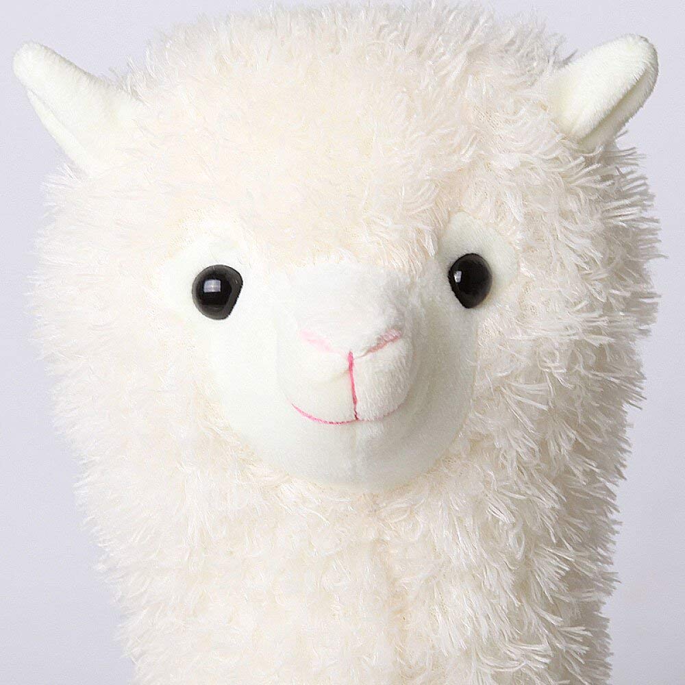 Auluda Spring Country Alpaca Plush Toy, Llama Stuffed Animal Large 45cm Doll Plushie Hug Pillow Soft Fluffy Cushion Super Kawaii Gift for Birthday Girls and Lovers Washable…