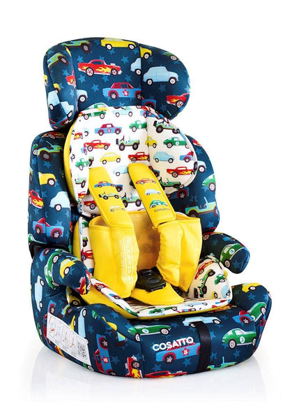 Cosatto Zoomi Car Seat - Group 1 2 3, 9-36 kg, 9 Months-12 Years, Side Impact Protection, Forward Facing (Rev Up)