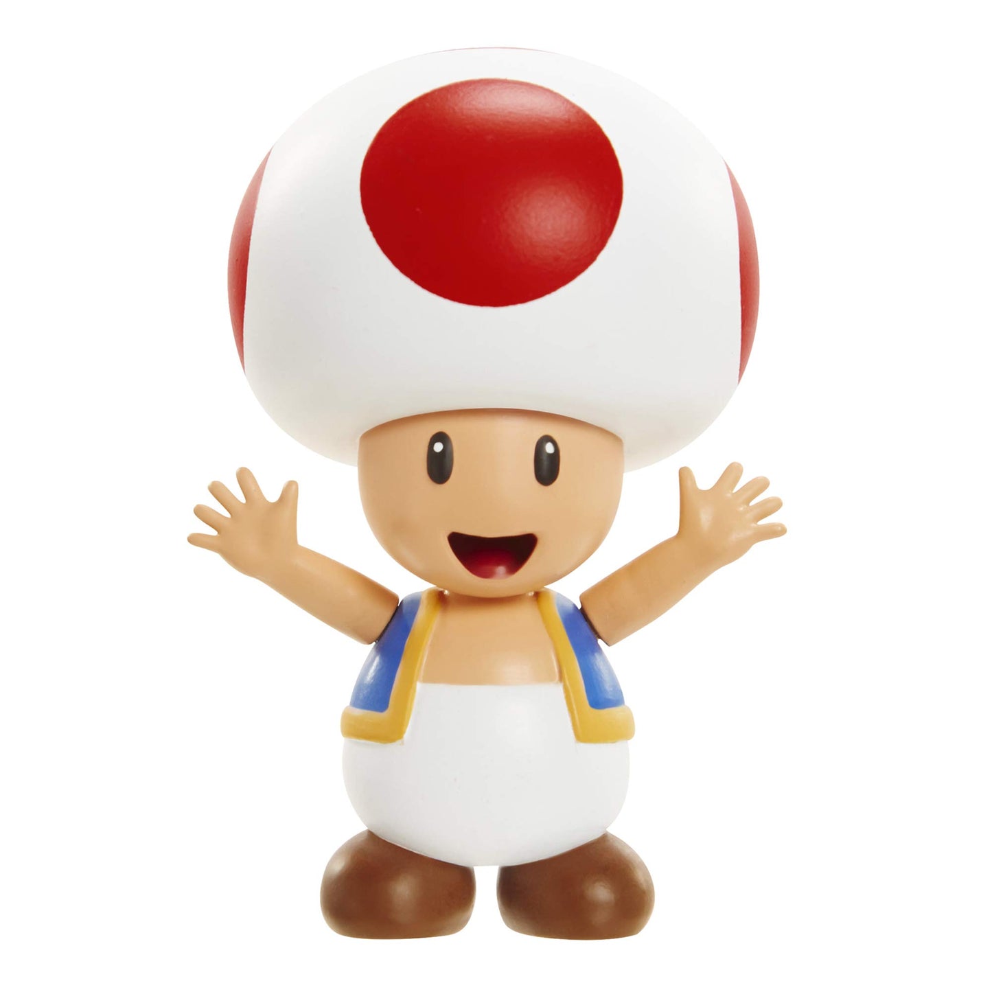 World of Nintendo Super Mario Acorn Plains 2.5-inch figure diorama set featuring three colorful Mario characters on a detailed background.