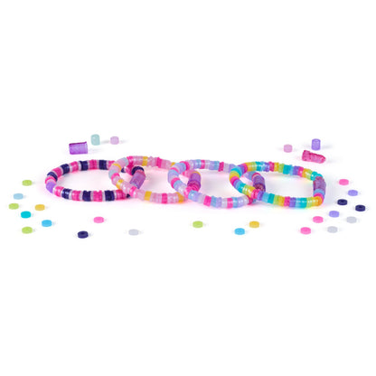 Cool MAKER, Stack’d Heishi Expansion Pack, Bracelet Making Kit with over 1300 Beads for Bracelets, Makes 10, Arts and Crafts Kids Toys for Girls Ages 7 and up