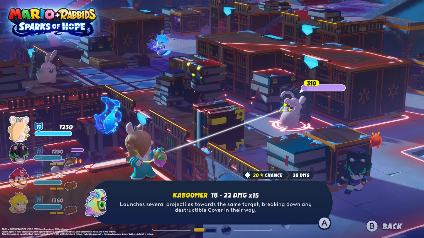 Mario + Rabbids Kingdom Battle / Mario + Rabbids Sparks of Hope (Switch) (Code in Box)