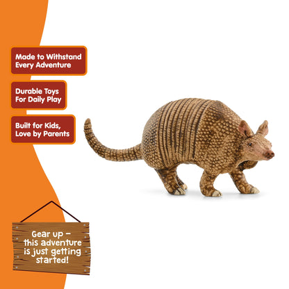 SCHLEICH 14874 Armadillo, from 3 years WILD LIFE - Figurine, 2 x 8 x 3 cm