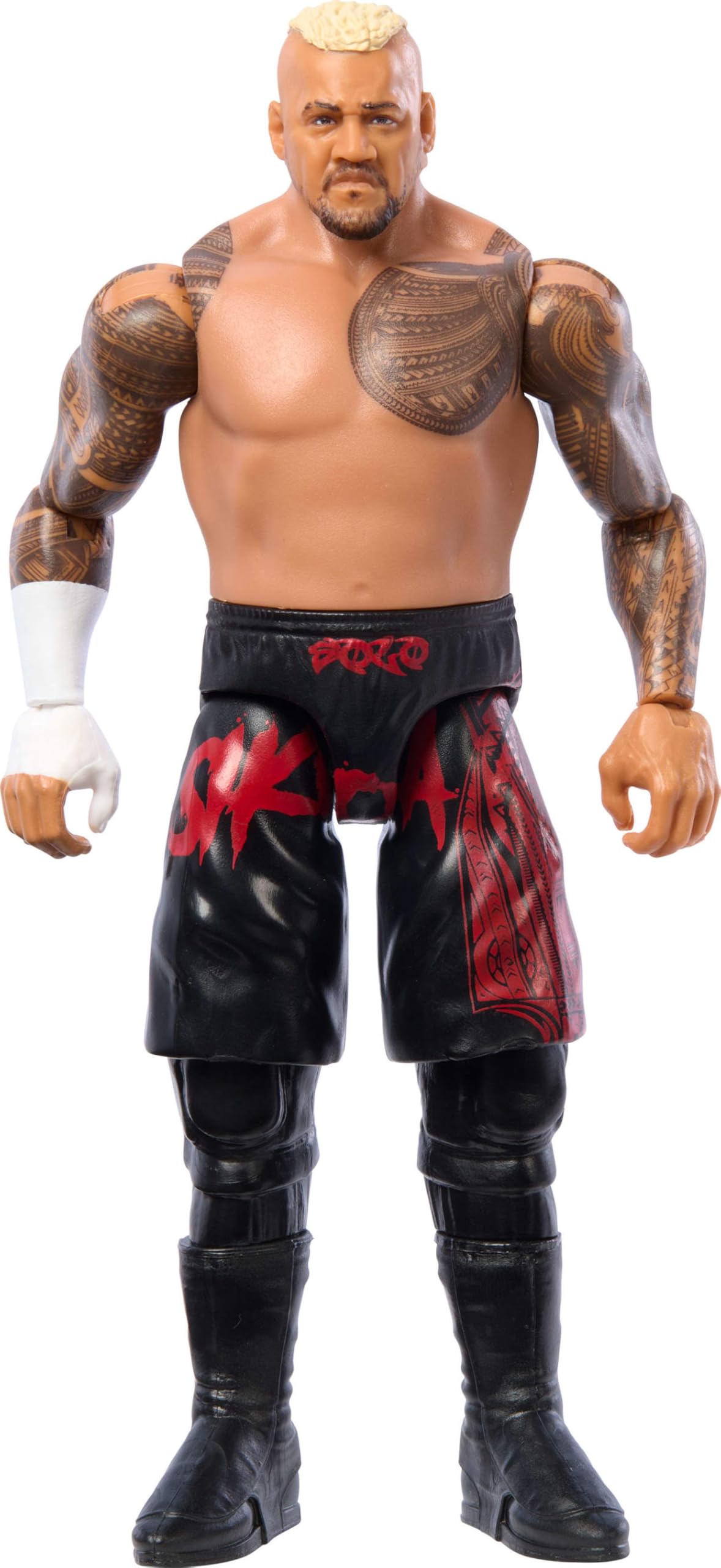 Mattel WWE Solo Sikoa Action Figure, Main Event Series #151 6-inch Collectible with 10 Articulation Points & Life-Like Look, JCV28