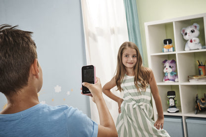 VTech KidiZoom Snap Touch Pink, Device for Kids with 5MP Camera,Take Photos, Selfies & Videos, Includes MP3 Player, Filters, Bluetooth & More, 6, 7+ Years, English Version,17 x 120 x 60 millimeters
