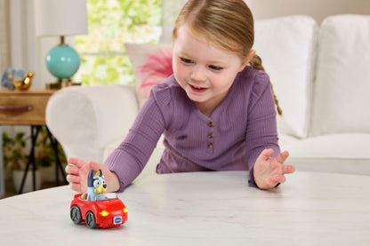 VTech Toot-Toot Drivers Bluey Escape Convertible, Interactive Toddler Toy for Pretend Play with Lights and Sounds, Bluey Toy Car, Suitable for Ages 12 Months, 2, 3, 4 Years Plus, English Version