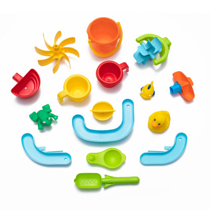 Step2 Double Showers Water Table with 11-pieces accessory set | Water Play, Activity Table | For the garden