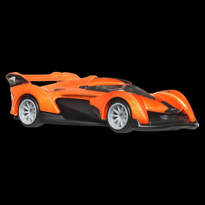 Hot Wheels Premium Car Culture Collectible Toy Car, 1:64 Scale Die-Cast McLaren Solus GT, Eurospeed Vehicle with Real Riders Tires