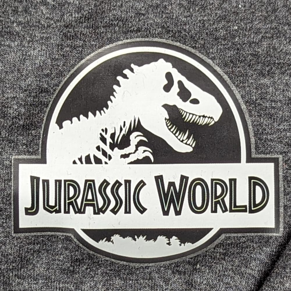 Jurassic World Boys Pyjamas - Long Sleeved - 4 to 10 Y - 5-6 Years / 110-116 cms Black/Grey