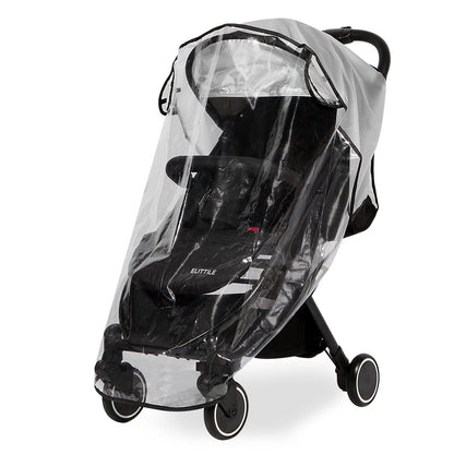 Hrzeem universal pushchair rain cover protects against wind, rain, sun, dust, and snow for strollers.