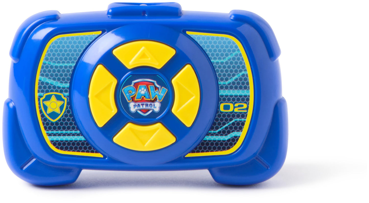 Paw Patrol Chase RC Action Cruiser, Remote Control Car with LED Lights and Easy-Steer Controller, Pretend Play Kids Toys for Boys and Girls Ages 3 and Up