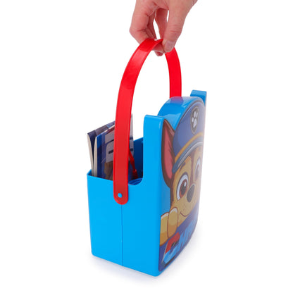 Toyland® 12 Piece Paw Patrol Chase Dough Bucket Activity Set - 3 Dough, 3 Cutters, 1 Roller, 3 Stamps, 1 Wipeable Play Screens & 1 Bucket - Arts & Crafts Toys