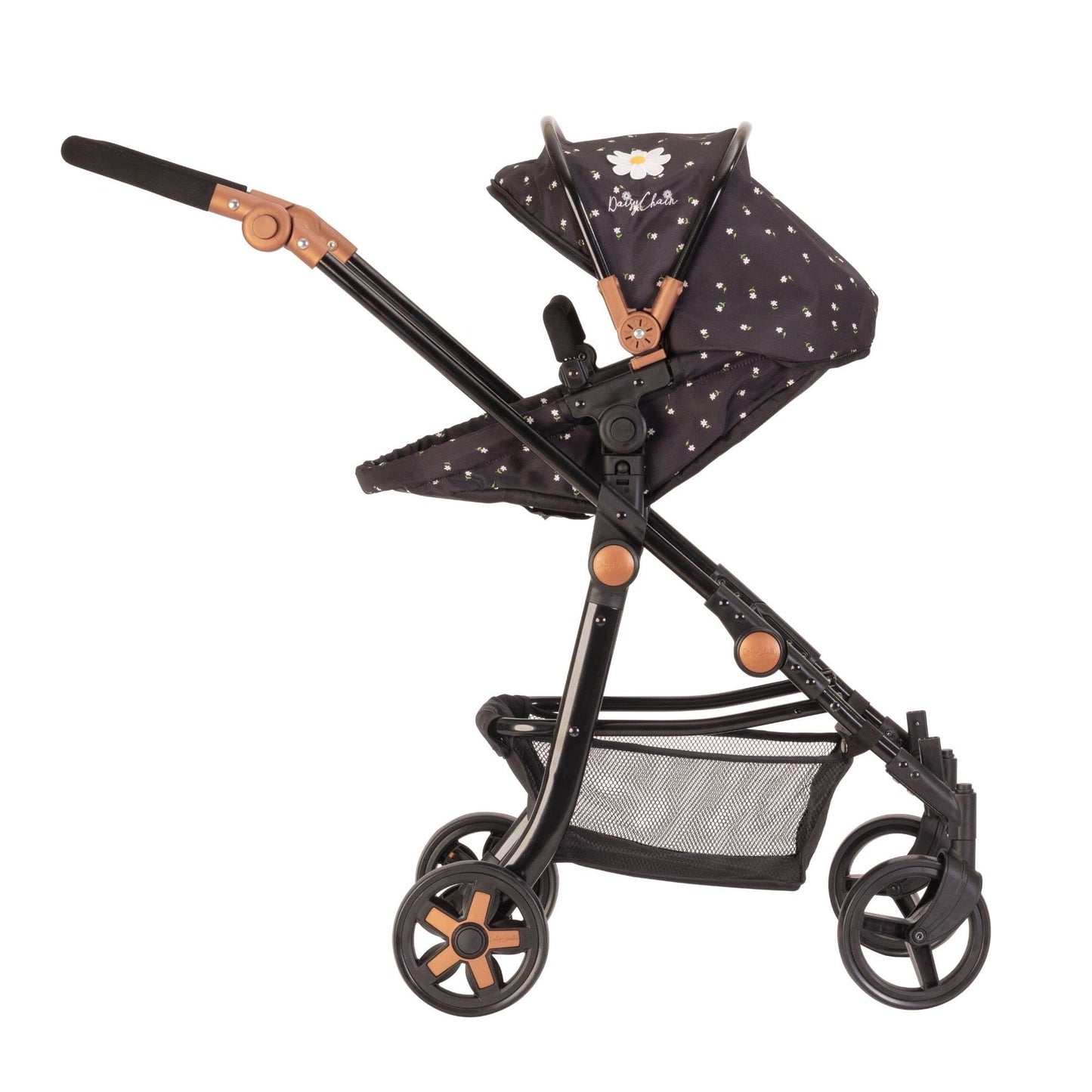 Daisy Chain Pinnacle Double Dolls Pram – The largest Dolls Pram in the World! Adjustable handle up to 95cm. For 7,8,9,10,11,12,13 years+. (Limited Edition Twilight)