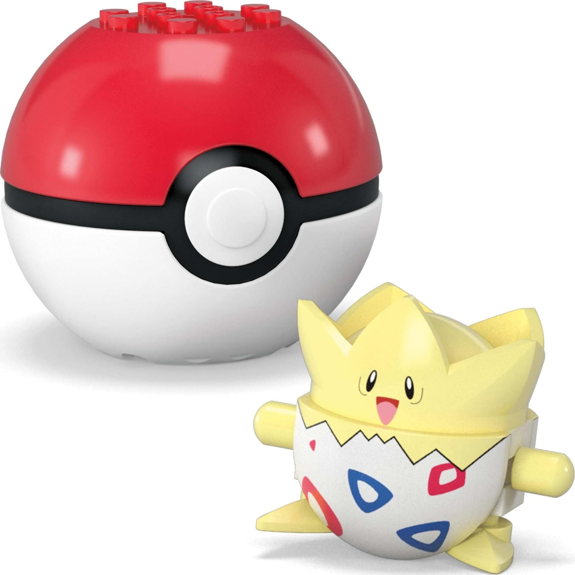 MEGA Pokémon action figure building toys set featuring Togepi and Piplup in Poké Balls with 41 pieces.