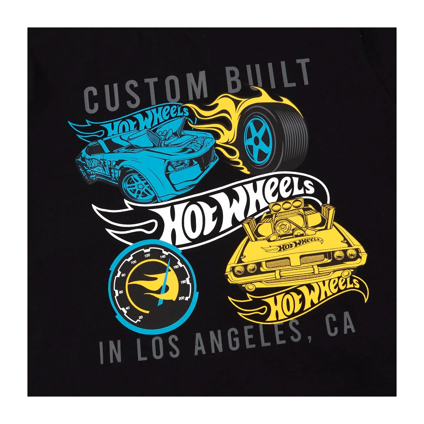 Hot Wheels Boys T-Shirts Pack of 3 |Short Sleeve 3PK Multipack T-Shirts for Boys | Official Clothing Merchandise 9-10 Years Multicoloured