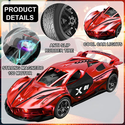 HATFRYF RC Drift Car, Cool Electric Remote Control Car, 1:22 Remote Control, Kids Toy Vehicle, Model Toy for Boys - Driftable, Gifts for Kids Boys