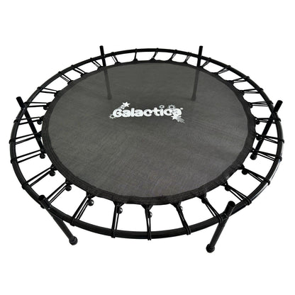 GALACTICA NEW Mini Trampoline | 4.5FT 55" with Safety Net Enclosure | Indoor Outdoor Children’s Activity Junior Trampoline - Pink