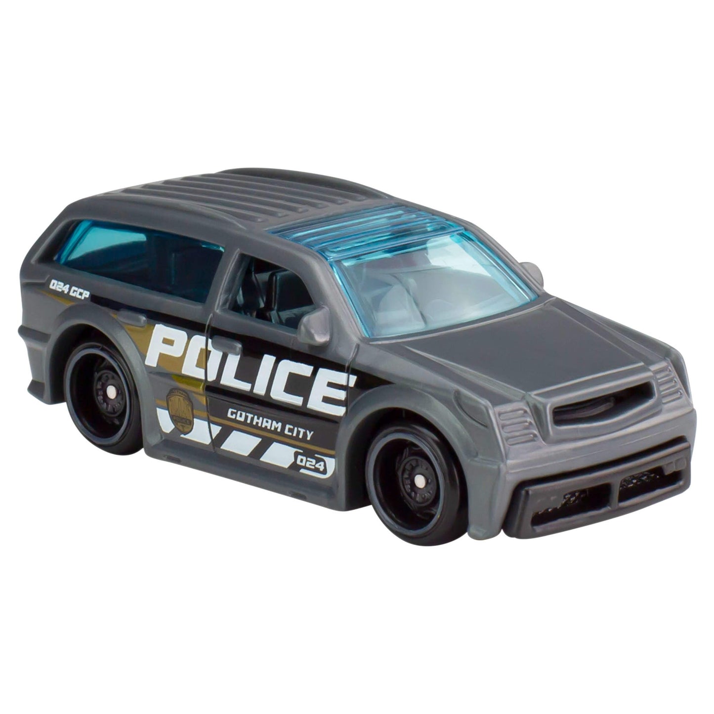 Hot Wheels 1:64 Scale Toy Cars, Set of 5 Batman-Themed Vehicles, HXD61