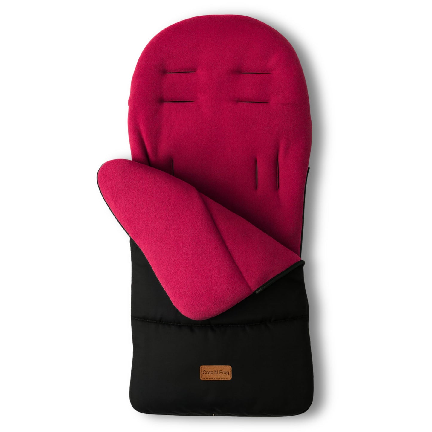 Croc N Frog universal baby bunting footmuff with soft polar fleece, water and windproof, for stroller, buggy, and pram.