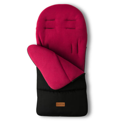 Croc N Frog universal baby bunting footmuff with soft polar fleece, water and windproof, for stroller, buggy, and pram.