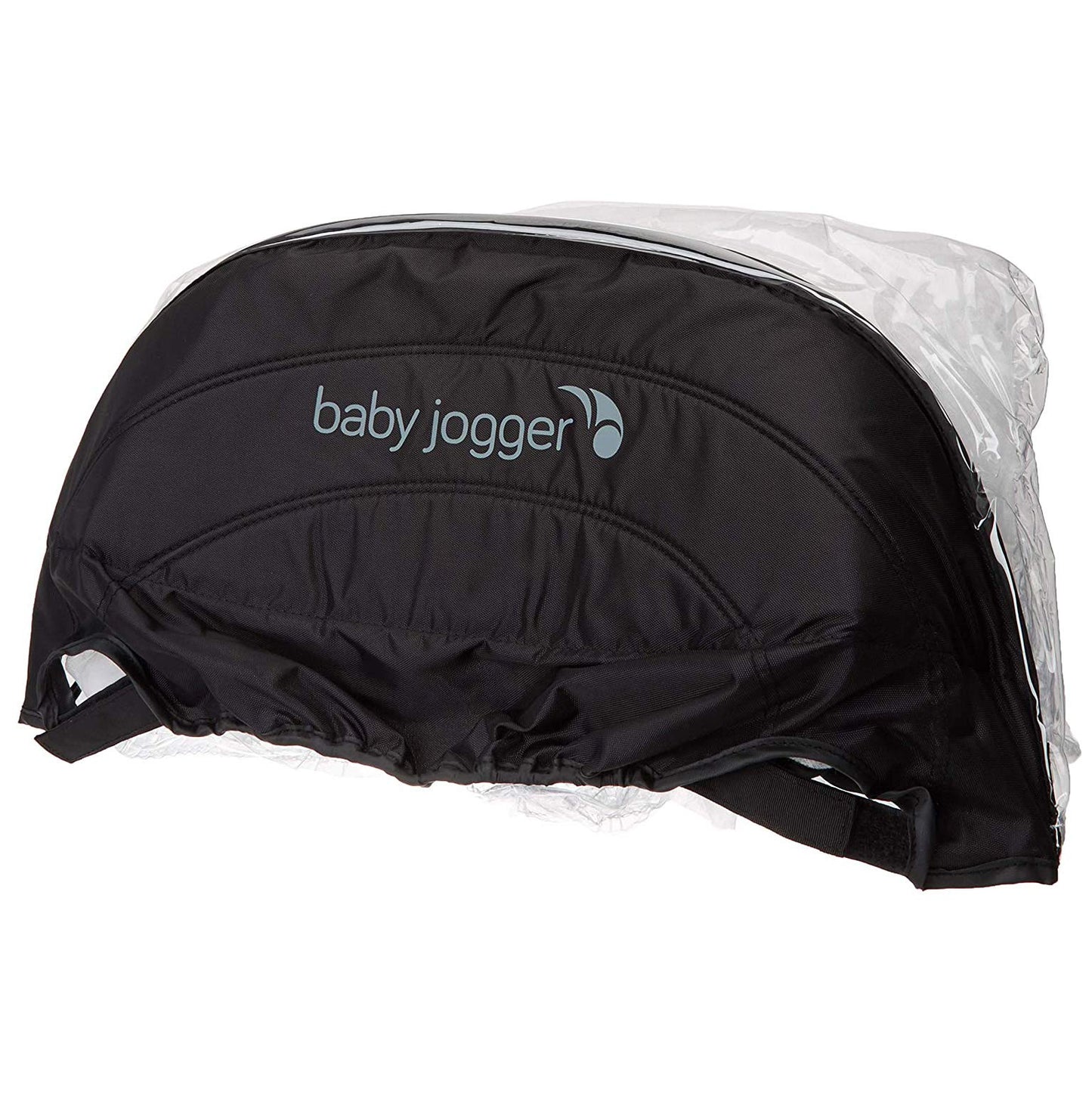 Baby Jogger weather shield rain cover for City Mini GT2 Double stroller, protects against rain, snow, and wind.
