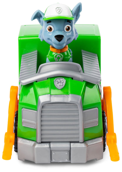 Paw Patrol, Rocky’s Recycle Truck, Toy Truck with Collectible Action Figure, Sustainably Minded Kids’ Toys for Boys & Girls Aged 3 and Up