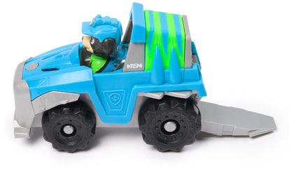 Paw Patrol, Rex’s Dinosaur Rescue Vehicle, Toy Truck with Collectible Action Figure, Sustainably Minded Kids’ Toys for Boys & Girls Aged 3 and Up