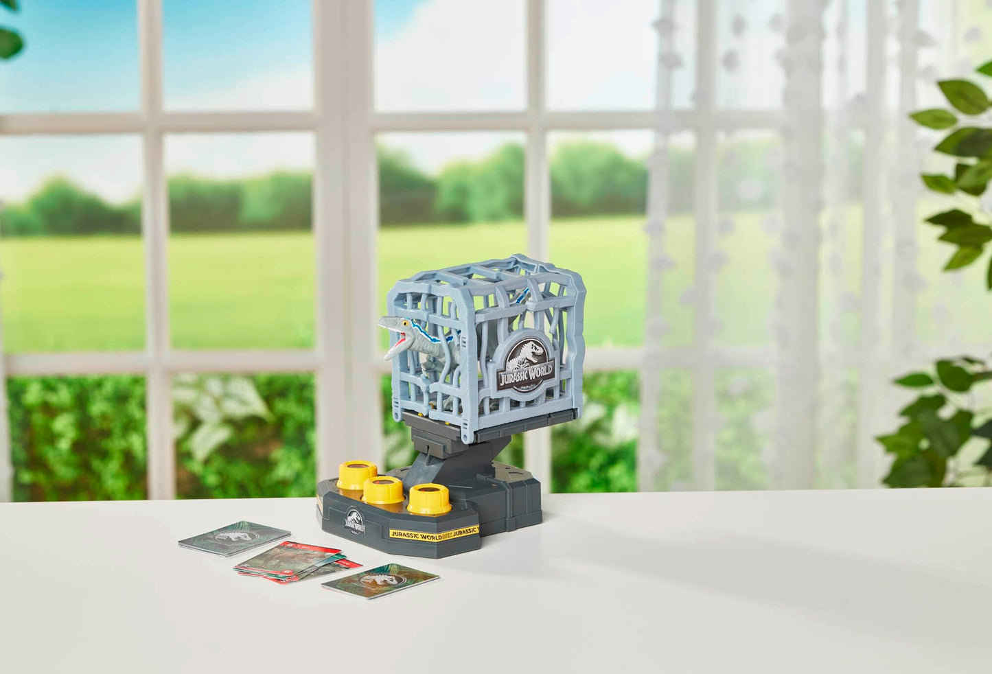 Jurassic World Cage Breaker Action Game - Epoch Games 7523