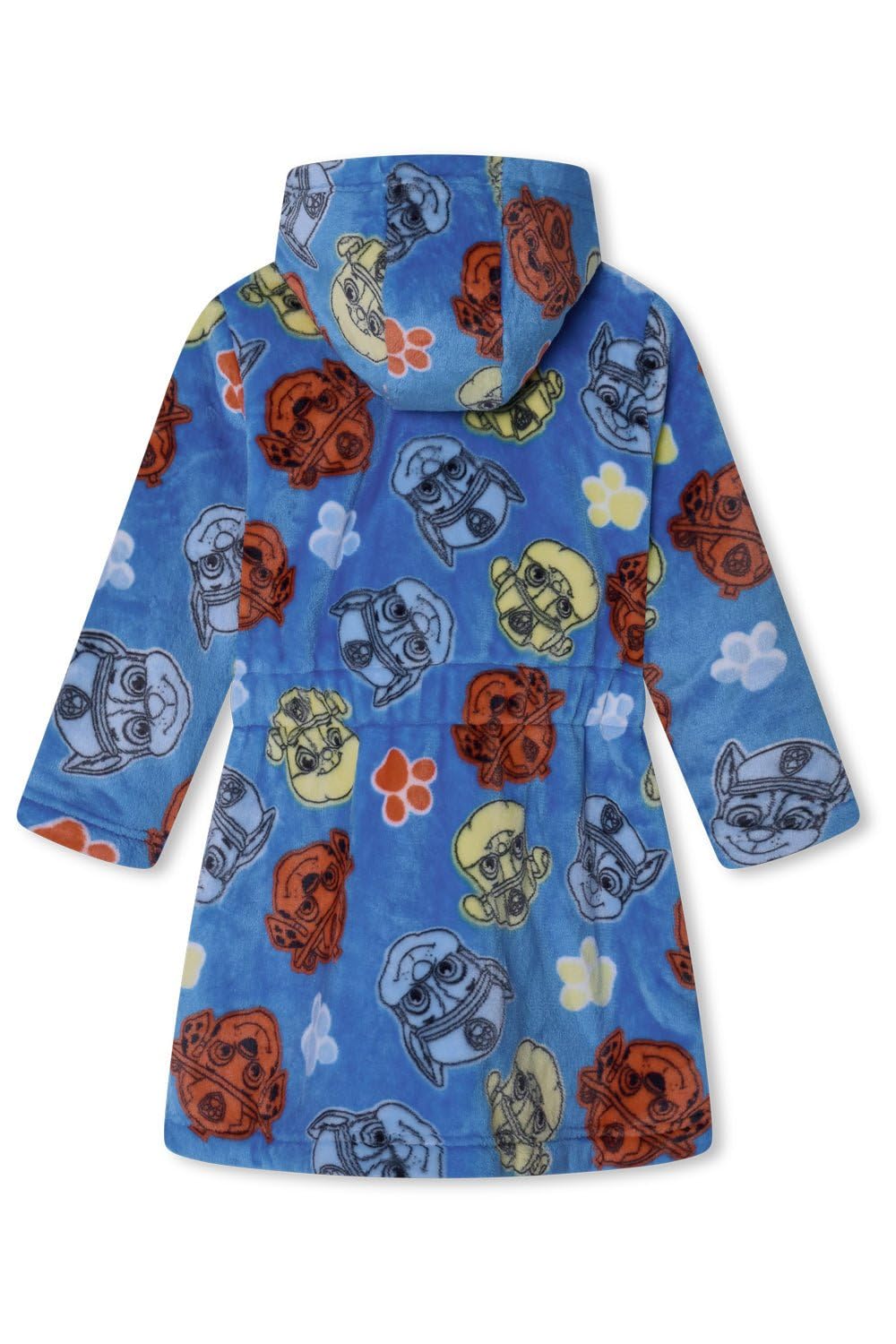 Paw Patrol Boys Dressing Gown – Cosy Fleece Robe Featuring Chase, Marshall & Rubble – Blue Character Nightwear | 100% Recycled Polyester | Toddler Boys (Ages 1–5)
