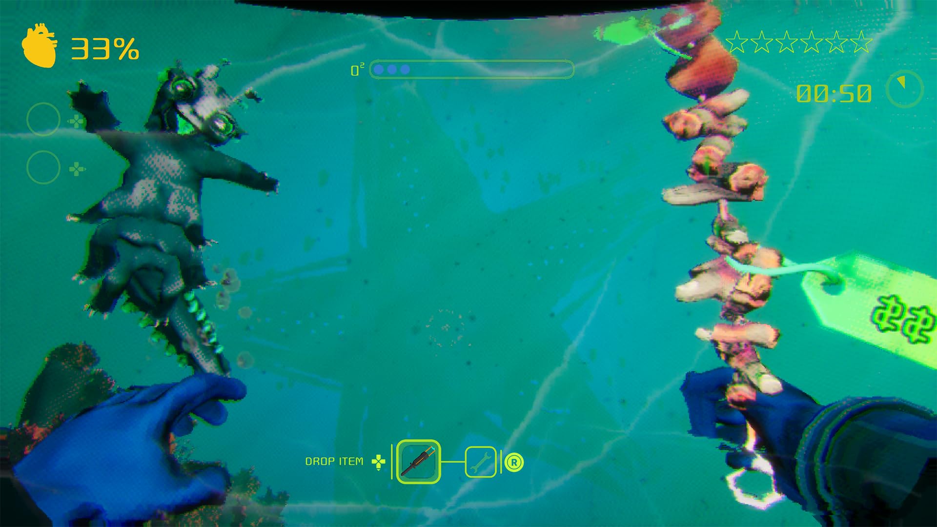 Cover art for Murky Divers: PharmaCorps Edition PS5 game by Maximum Entertainment, featuring underwater scenes and game title.