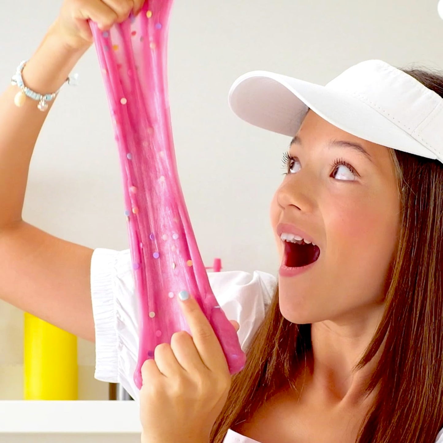 Pink So Slime DIY Fluffy Ice Cream Factory kit with fun decorations and accessories for making safe, glue-free slime sundaes for ages 6+.