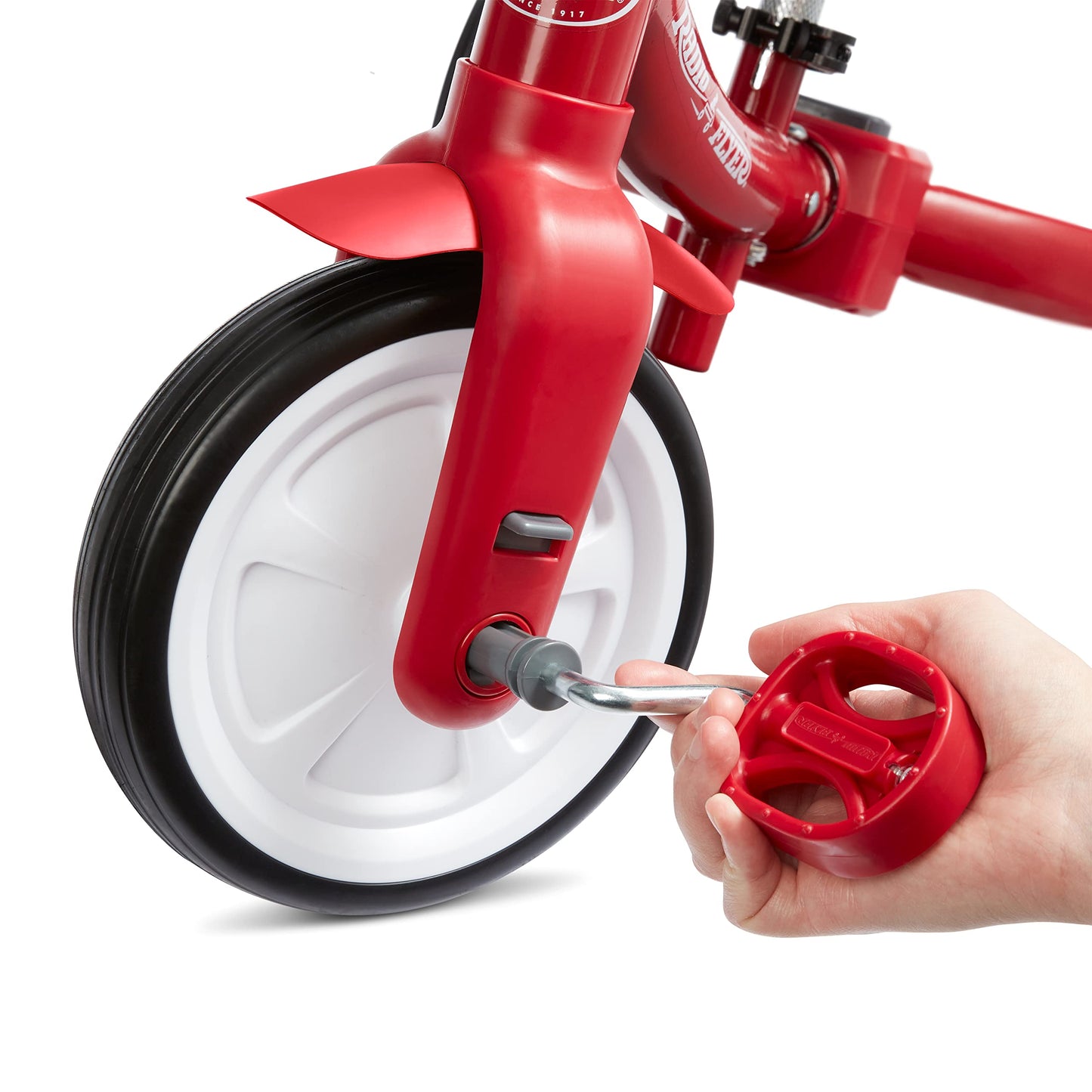 Radio Flyer Triple Play Trike, Red Toddler Tricycle, Balance Bike, and Ride On For 1-3 Years