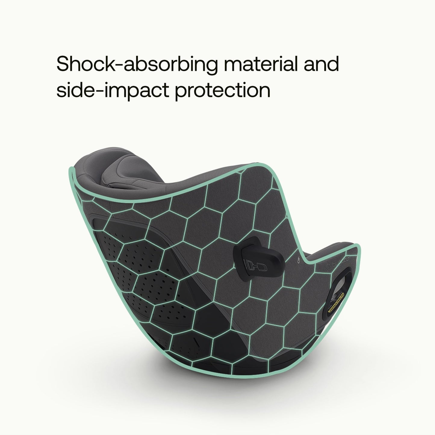 Bugaboo Owl by Nuna Isofix Car Seat from Birth to 4 Years, 0-18 kg, 360 Degrees Rotation, Rear and Front Facing, Group 0+/1, Ultimate Comfort and Safety, Black