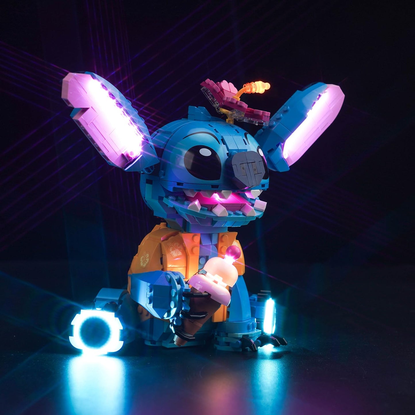 Led Light Set for Lego 43249 Stitch (No Lego), Decoration Lighting Set for Lego Disney Stitch Creative Toys - Standard Version