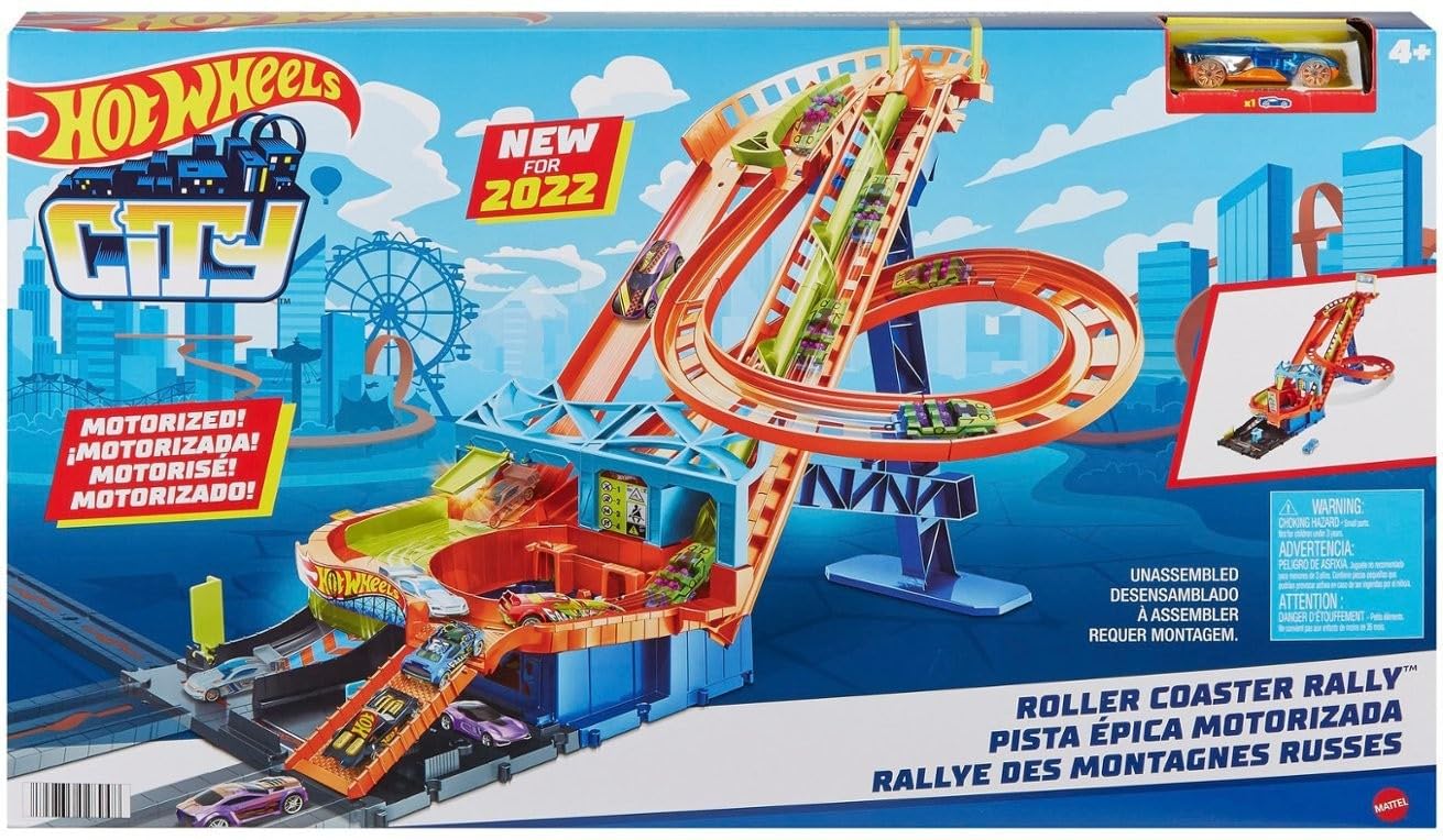 Hot Wheels Roller Coaster Rall