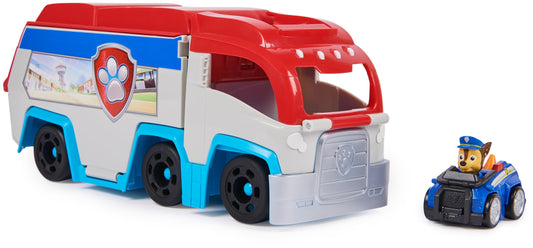 Paw Patrol: Pup Squad Patroller Team Vehicle, Toy Lorry with Collectible Chase Toy Car, Kids’ Toys for Boys & Girls Aged 3+