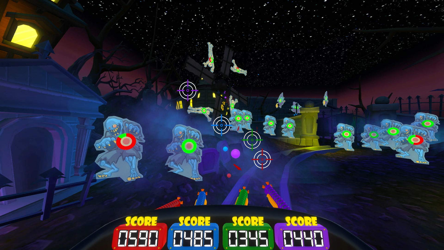 Nintendo Switch Carnival Games Code in Box by 2K, showing the game box with colorful carnival-themed artwork and branding.