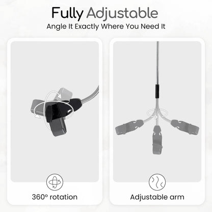 Black Cuddles Collection baby parasol umbrella with 50+ UV protection, fits prams, strollers, and buggies for sun shield.