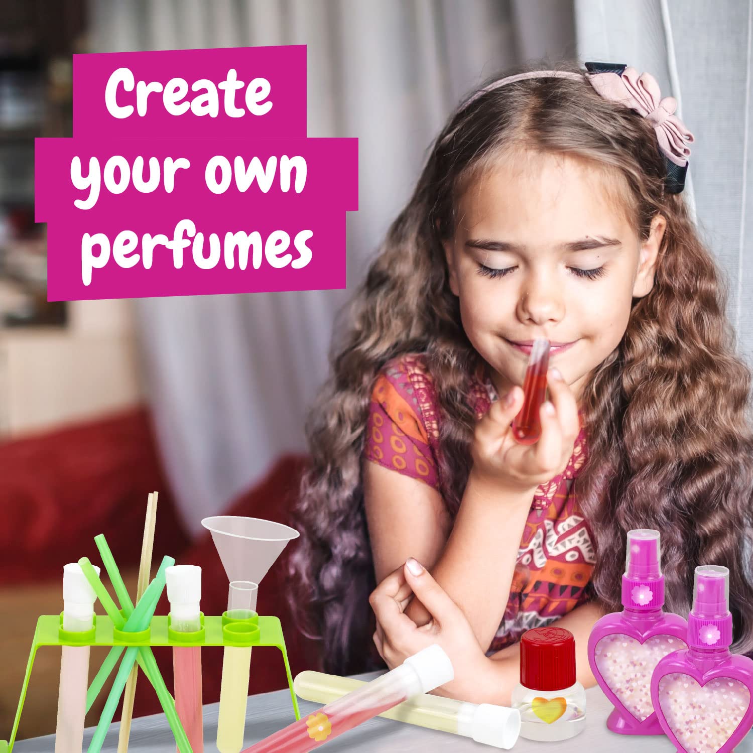 Science4you perfume super lab kit for kids with 13 creative activities, including perfume maker and educational science toy for ages 8-12.