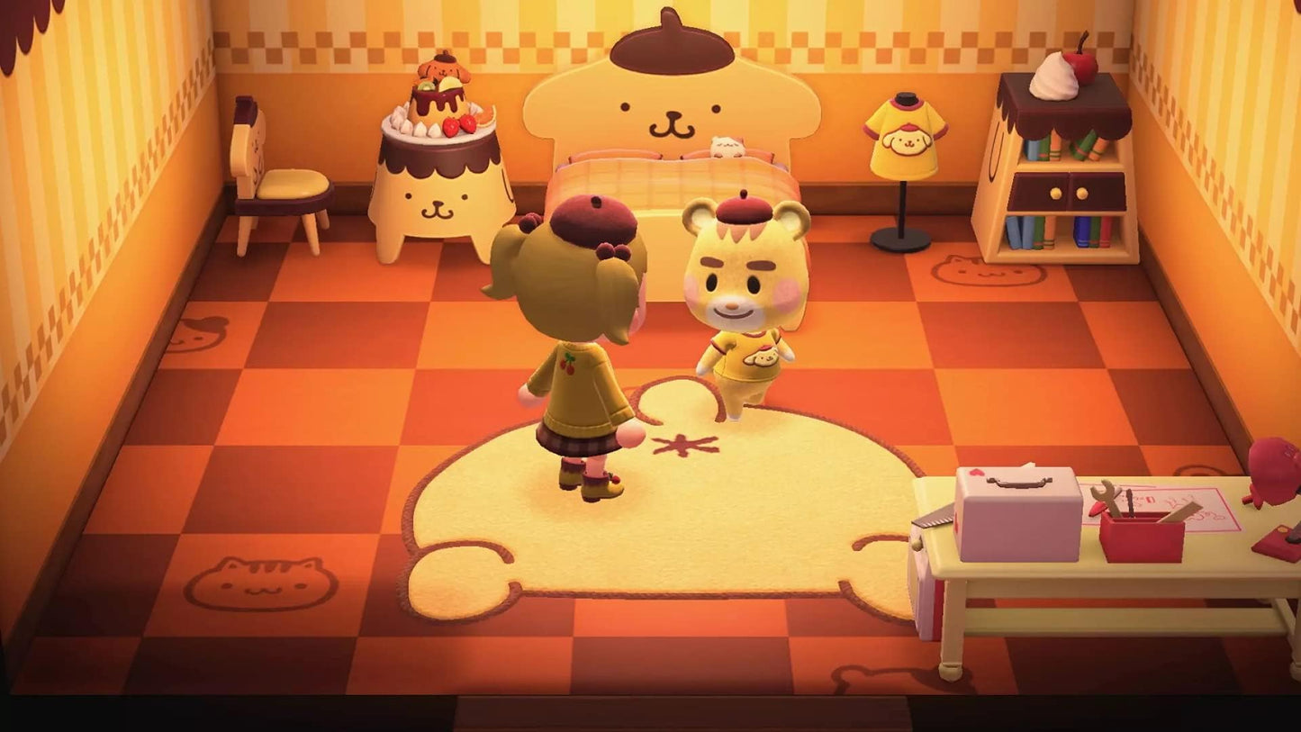 Nintendo Animal Crossing Amiibo cards with Sanrio collaboration, featuring two collectible cards in a Cosy Companions pack.