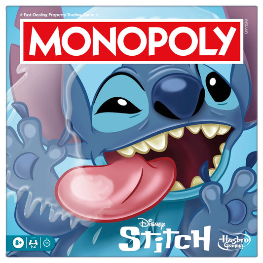 Monopoly Disney Stitch Edition Board Game - English Version