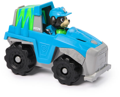 Paw Patrol, Rex’s Dinosaur Rescue Vehicle, Toy Truck with Collectible Action Figure, Sustainably Minded Kids’ Toys for Boys & Girls Aged 3 and Up