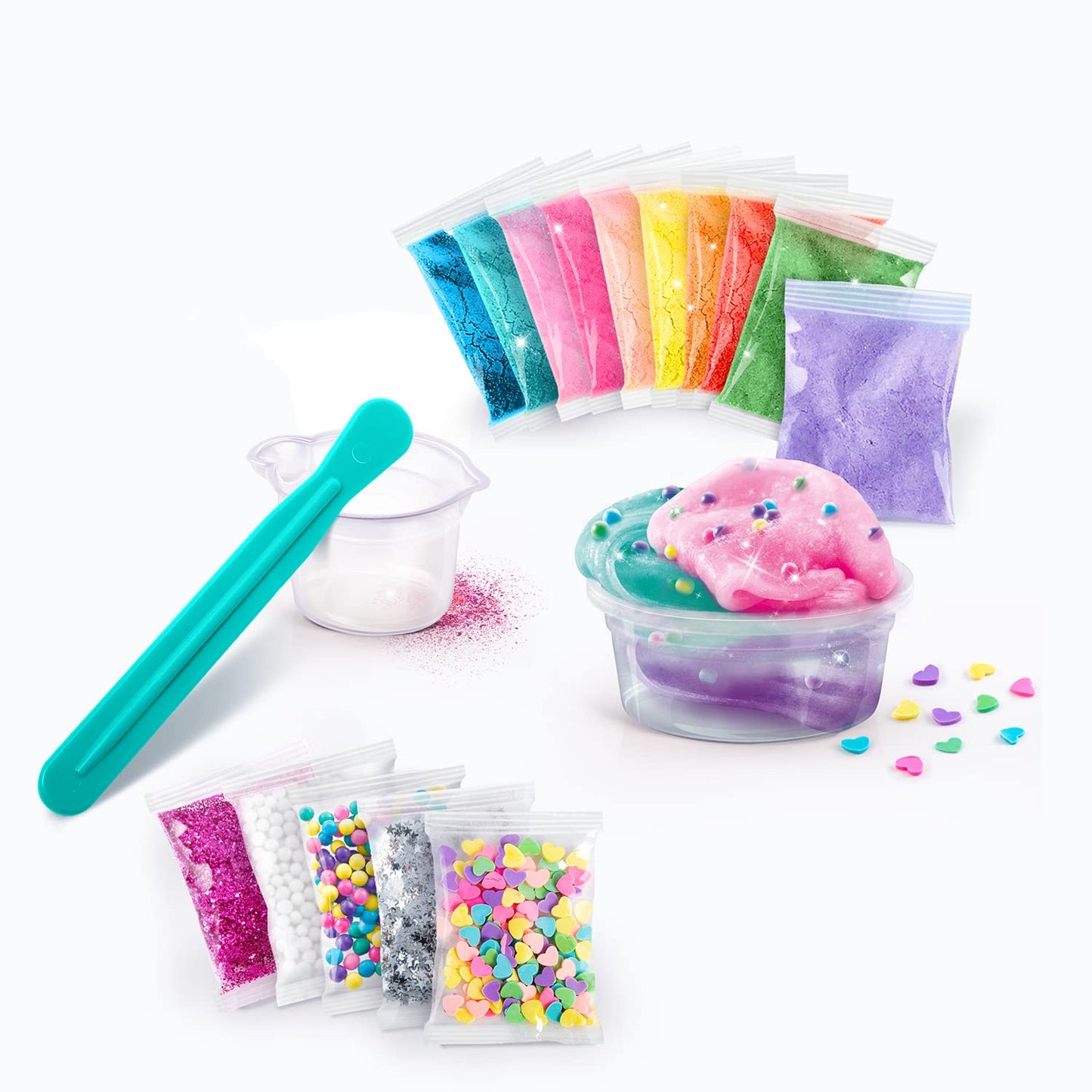 Canal Toys So Slime DIY slime kit with personalized slime, mix and decorate accessories, for children 6+ in colorful packaging